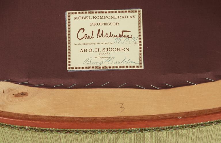 FÅTÖLJ, "Advokaten", Carl Malmsten.