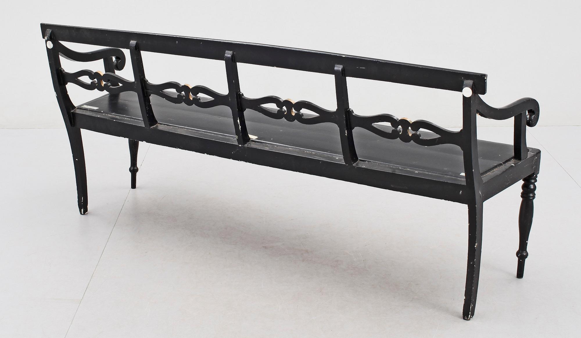 SOFFA, senempire, 1800-talets mitt.