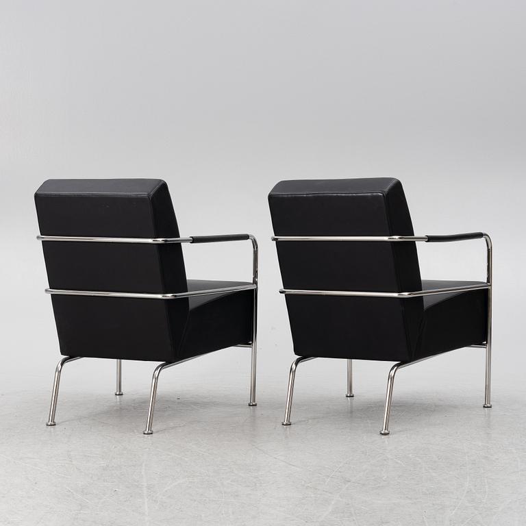 Gunilla Allard, armchairs, a pair, "Cinema", Lammhults.