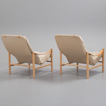FÅTÖLJER, ett par,  "Junker", Bror Boije, Dux, 1900-talets slut.