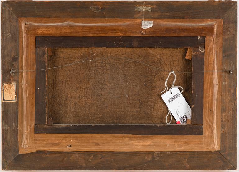 John Callow, oil on canvas, signed.