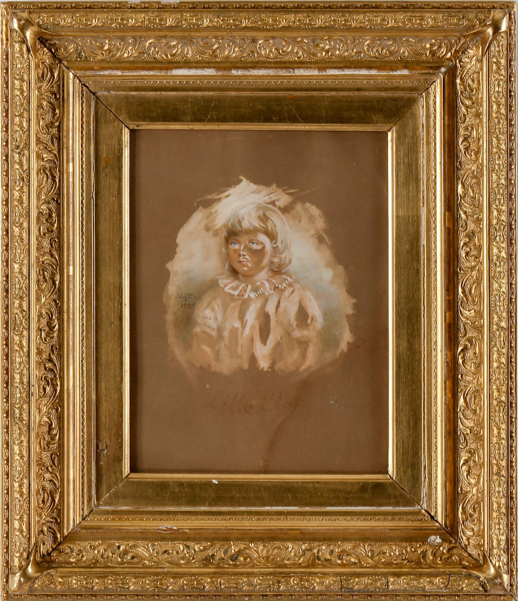 ANNA BEATA AF KLEEN, akvarell på papper, signerad och daterad 1885.