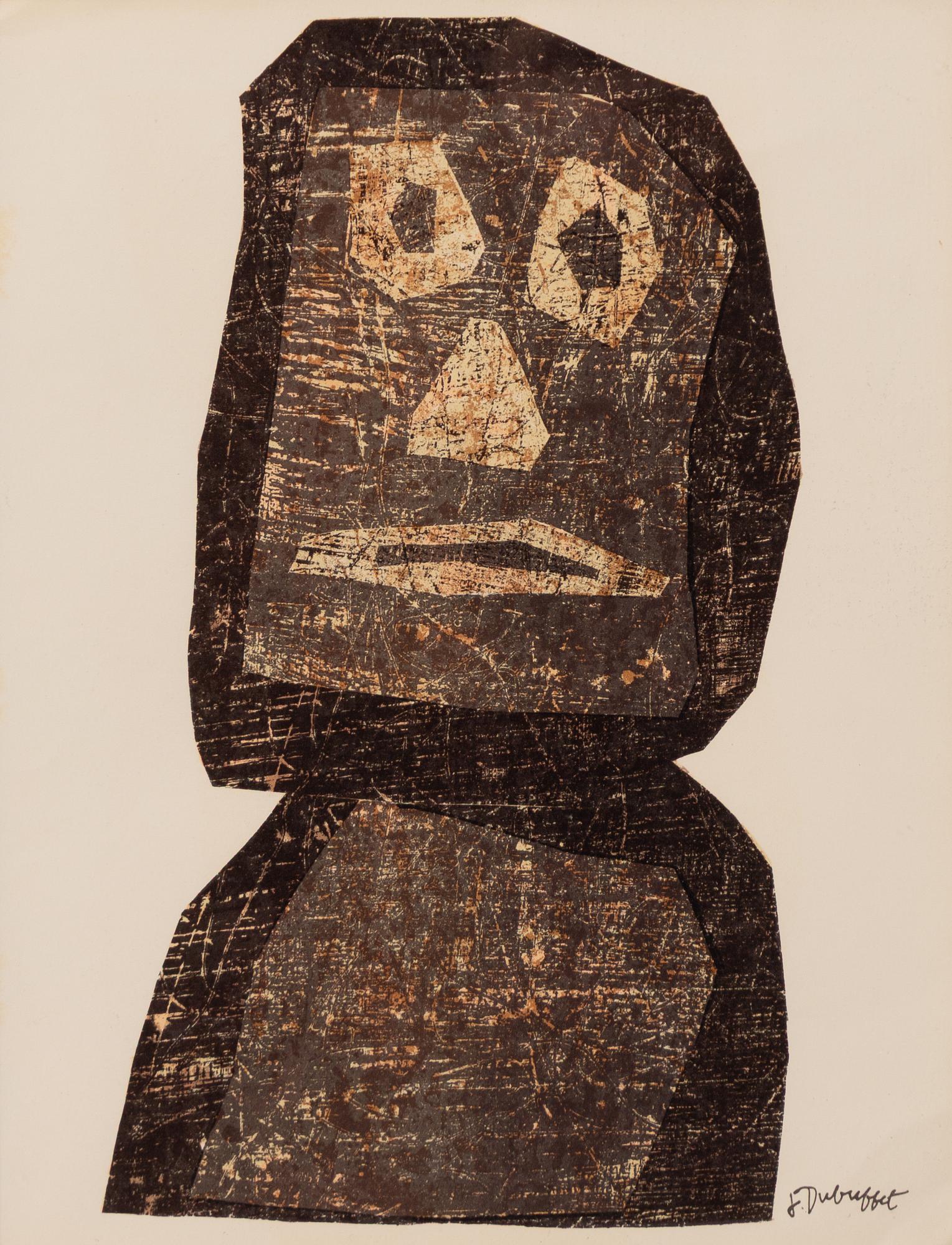 Jean Dubuffet, efter, "Le Guerrier".