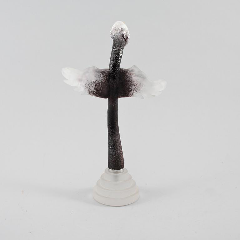 KJELL ENGMAN, skulptur, glas, Kosta Boda, signerad, upplaga av 500 ex.