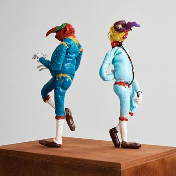 Nathalie Djurberg, Skulpturer ur ”I Wasn’t Made to Play the Son”, 2011.