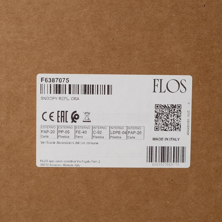 Achille & Pier Giacomo Castiglioni, bordslampa "Snoopy", Flos, Italien.