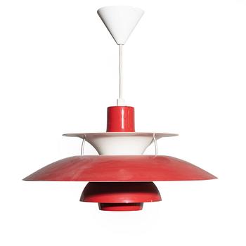 Poul Henningsen, Taklampa, "PH5", Louis Poulsen, Danmark.