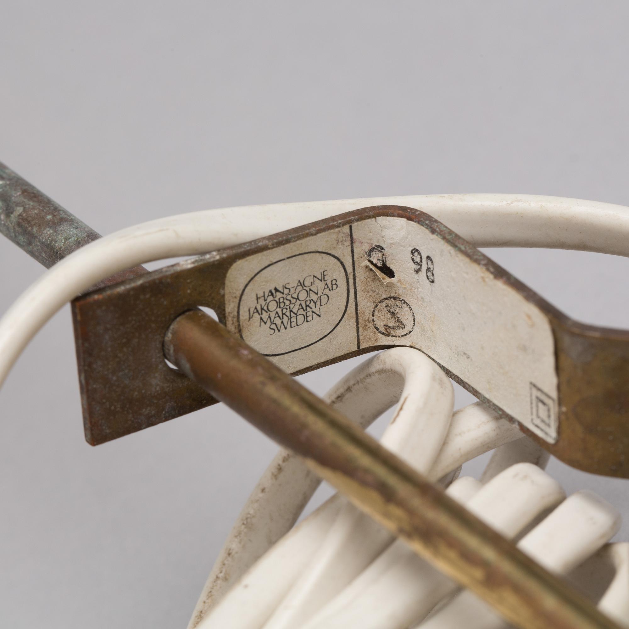 BLOMSTERBELYSNING, ett par. Hans Agne Jakobsson, Markaryd, 1900-talets andra hälft.