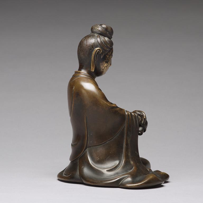 GUANYIN, brons. 1800-tal.