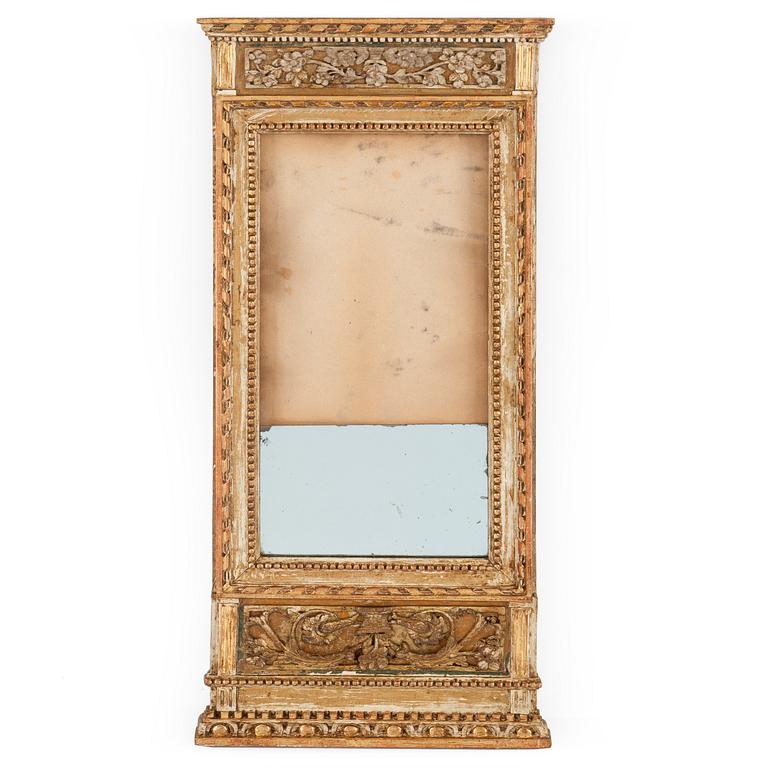 SPEGEL, gustaviansk, omkring 1800.