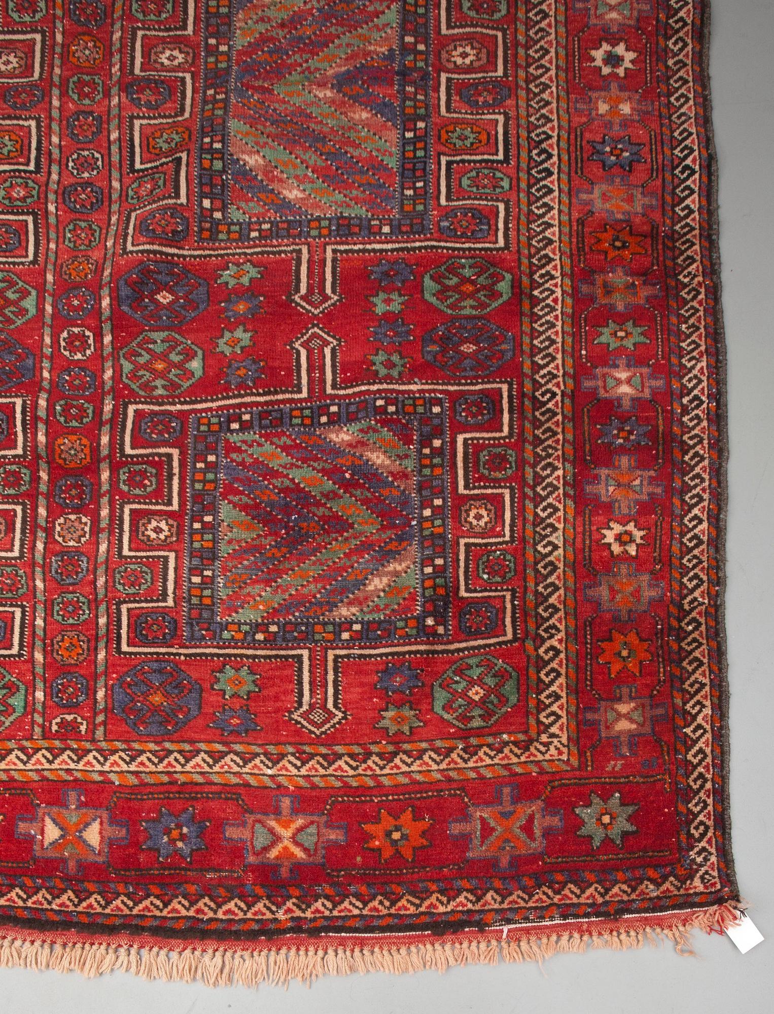 MATTA, handknuten, Quchon Kurd, Norra Iran. 285x210.