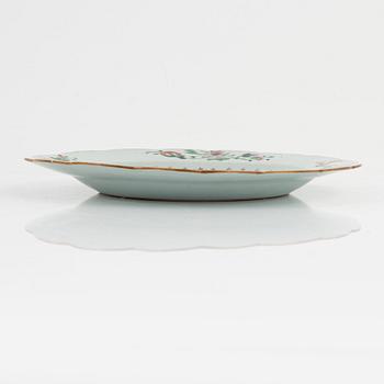 Four porcelain pieces, China, Qing dynasty, 18th-19th century.