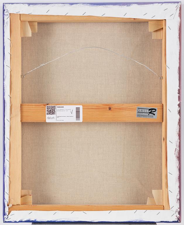 Yrjö Edelmann, "Wrapped darkblue parcel".