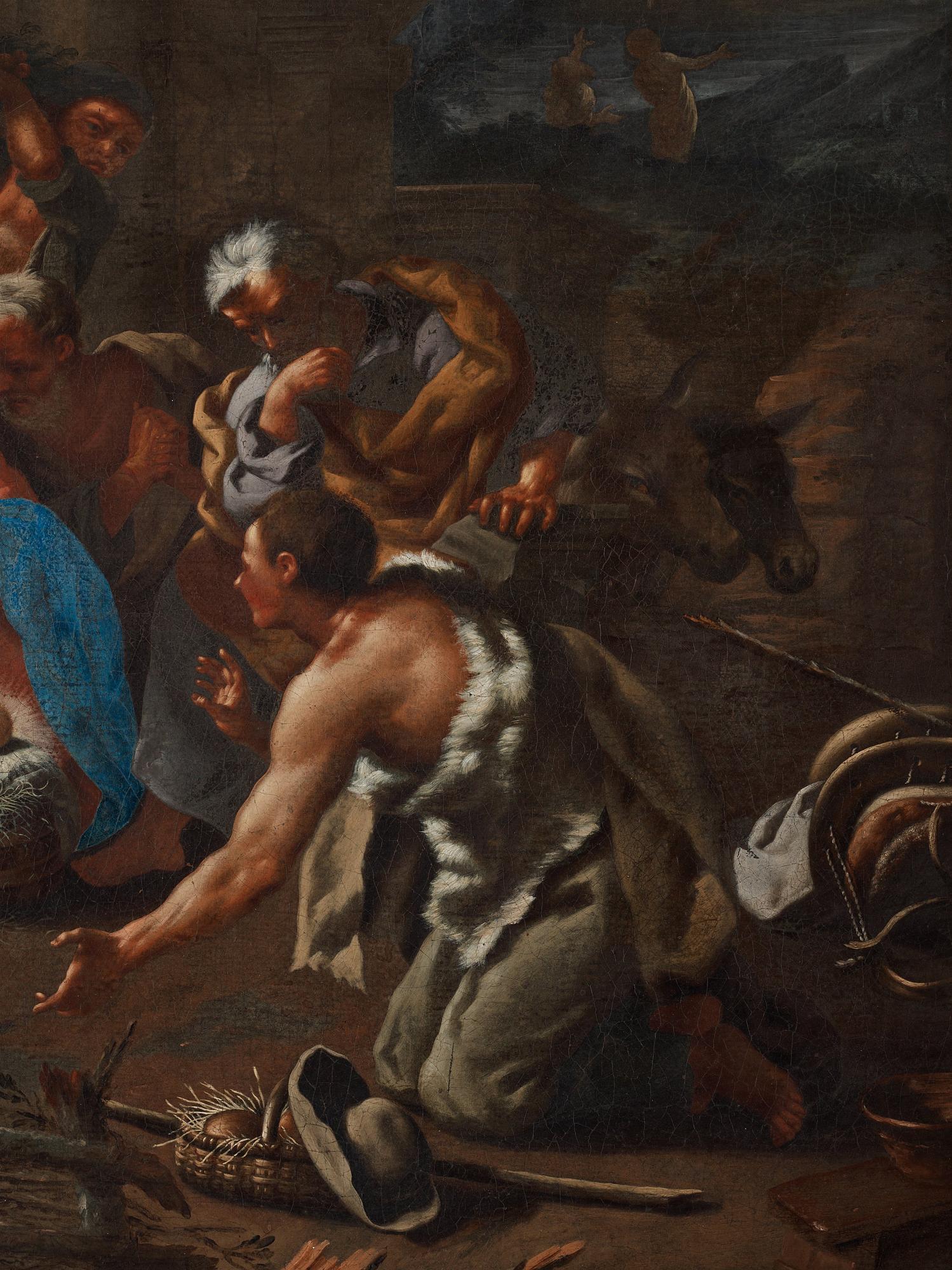 Guido Reni Hans krets, Herdarnas tillbedjan.