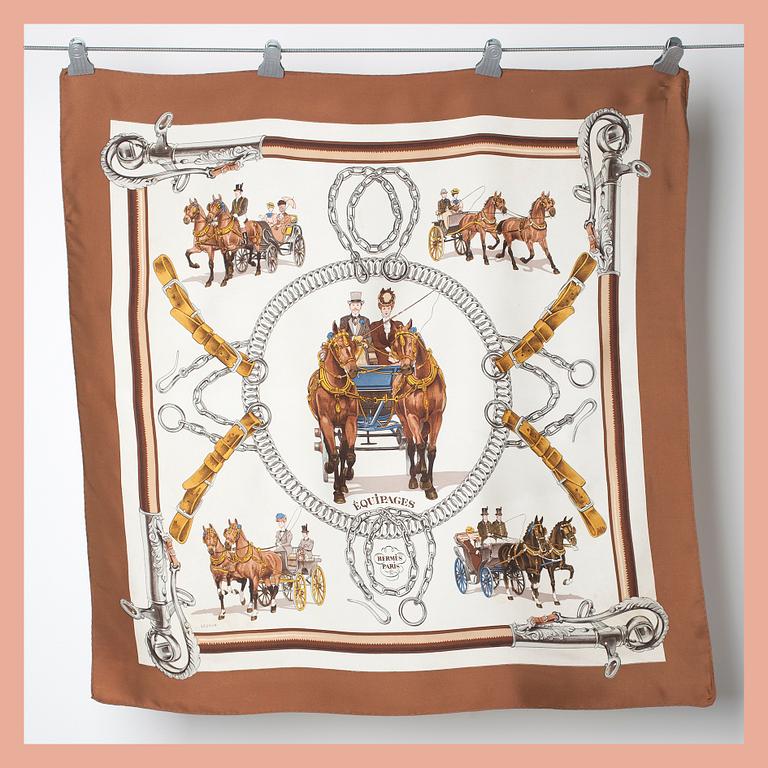 SCARF, "Equipages", Hermès.