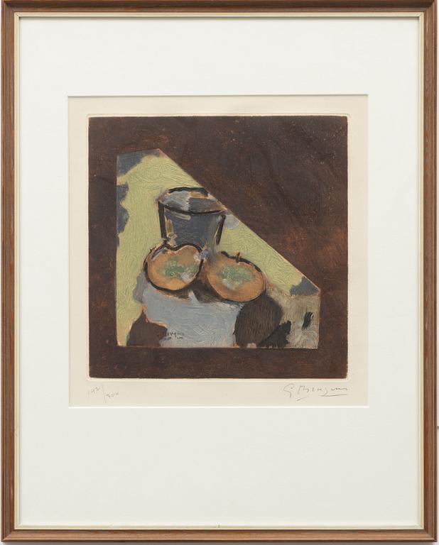 Georges Braque, efter, "Nature morte oblique".