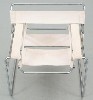 KARMSTOL, kopia efter "Wassily"/"B3", Marcel Breuer, modellen ursprungligen formgiven 1925.