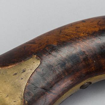A percussion gun, 19th century,