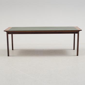 A 1960's Danish sofa, with 2 easy chairs and 2 tables by Glostrup.