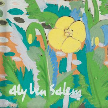 ALY BEN SALEM, gouache, signerad.