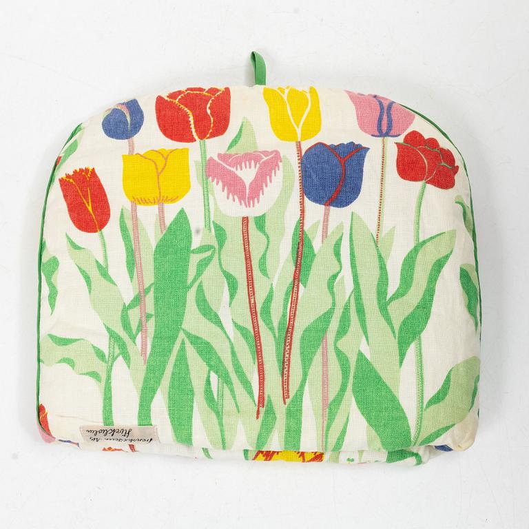 Josef Frank, three lampshades and a tea cosy, Svenskt Tenn.
