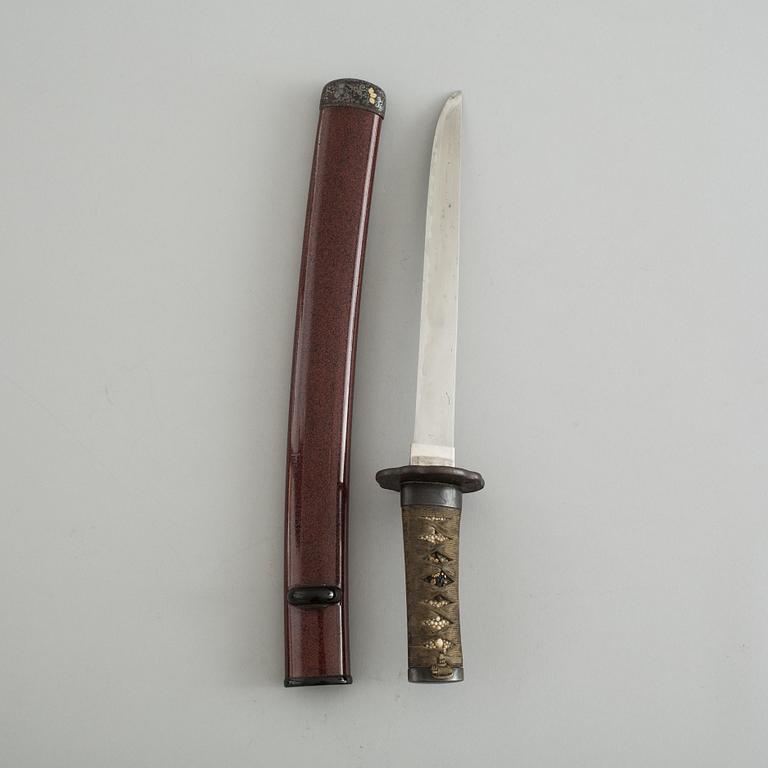 KNIV, Japan, Nobukuni, signerat, 1400-tal.