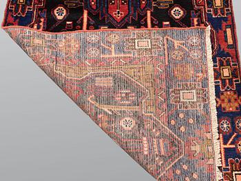 A runner, North east persian, ca 501 x 101 cm.
