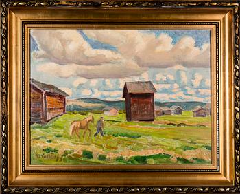 MARCUS COLLIN, olja på duk, signerad och daterad -53.