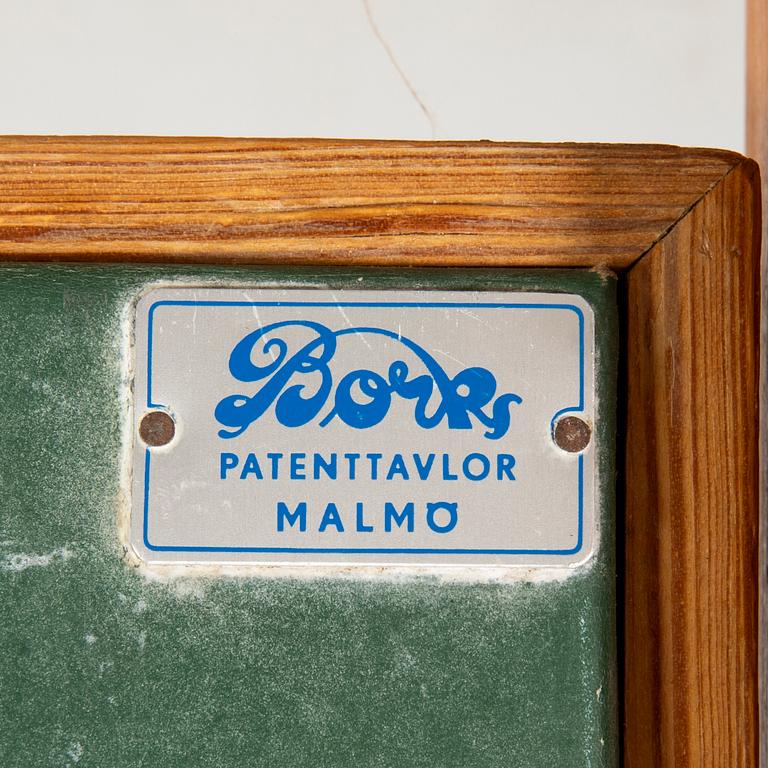 Board for school, first half of the 20th century.