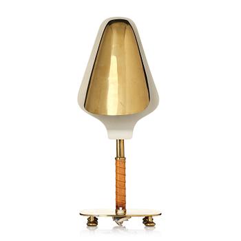 Harald Notini, bordslampa, modell "15582", Arvid Böhlmarks Lampfabrik, Stockholm, 1950-tal.