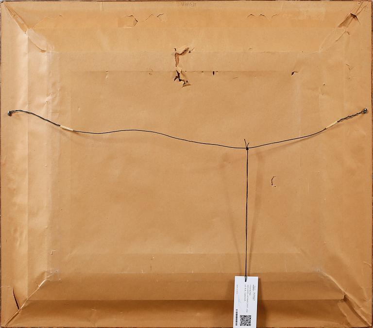 FRANCINE RICHARD-HENNECART, olja på duk, signerad.