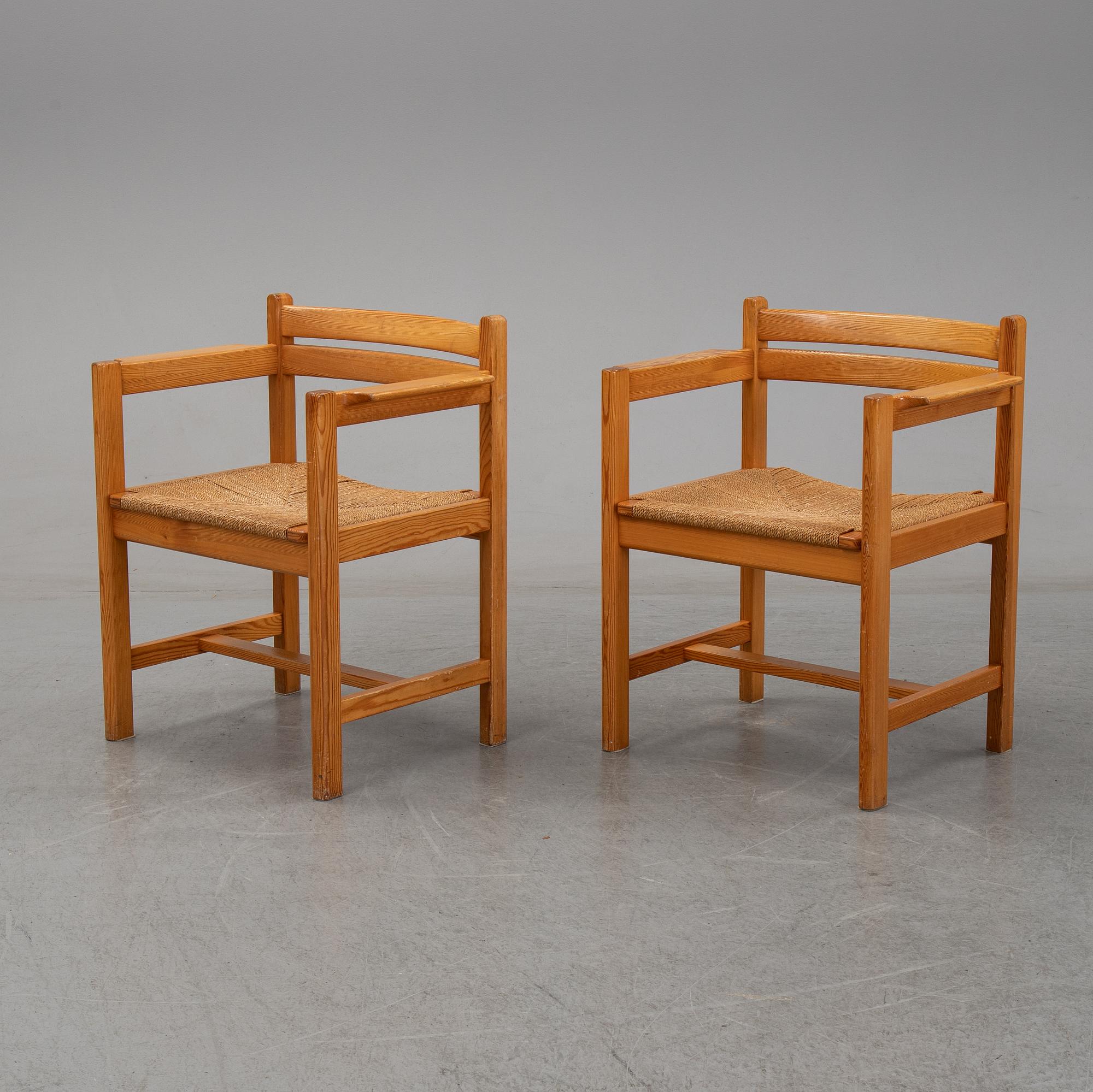 Børge Mogensen, stolar 6+2 st, "Asserbo", Karl Andersson och söner.