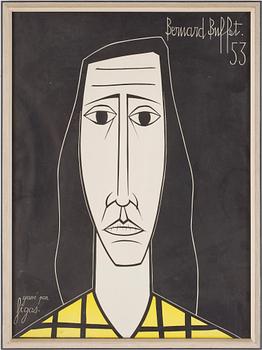 Bernard Buffet · BERNARD BUFFET, efter, affisch, daterad -53