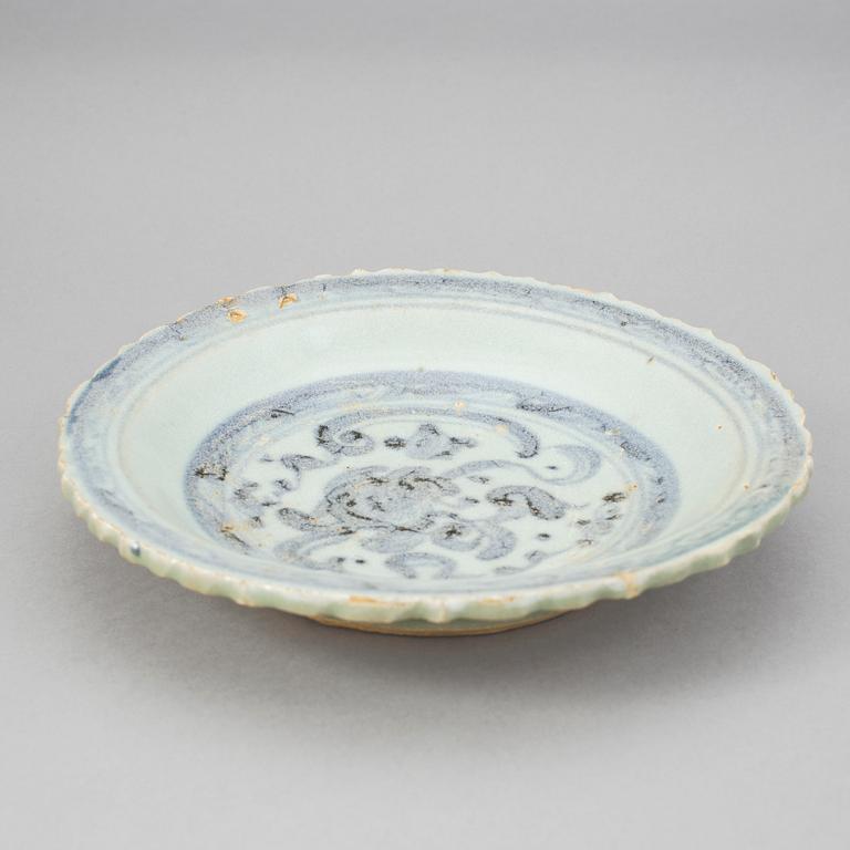 SKÅLFAT, porslin, Kina, Mingdynastin, Wanli (1573-1620).