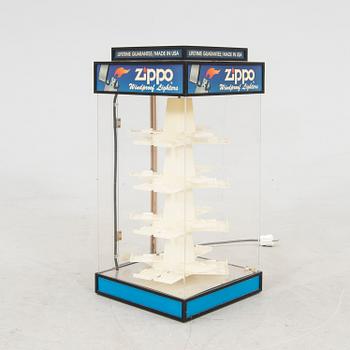 Display Cabinet for Zippo, mid/second half of the 20th century.