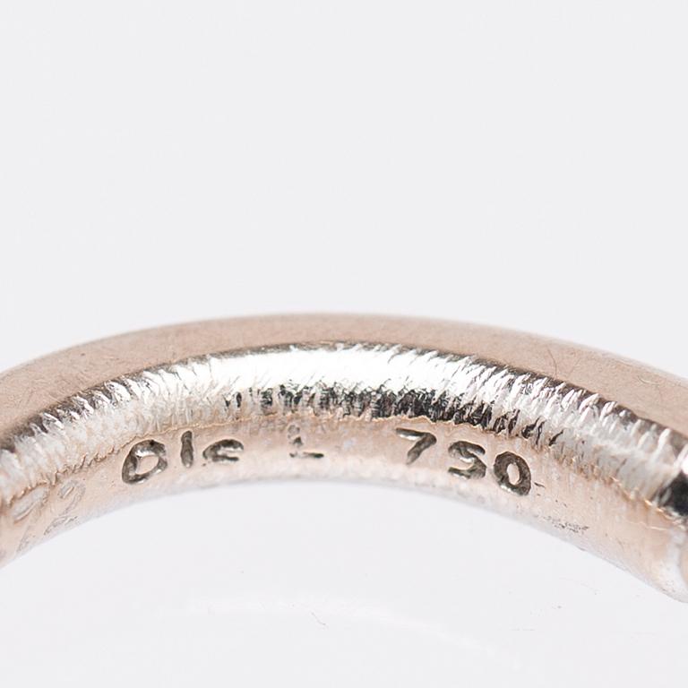 Ole Lynggaard, ring, 18K white gold with brilliant-cut diamonds.