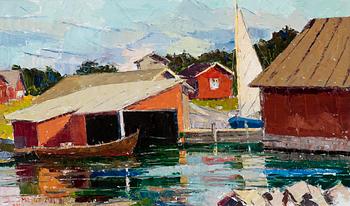 414. Armas Mikola, MOTIF FROM THE ARCHIPELAGO.