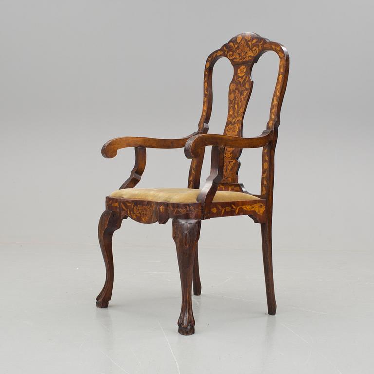 KARMSTOL, Holland, 1800-tal.