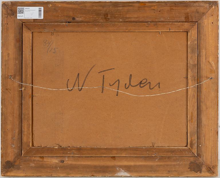 NILS TYDÉN, oil on canvas laid on board, signed.