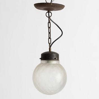 Arvid Böhlmarks Lampfabrik, a ceiling lamp model "5267", Stockholm, 1910s.