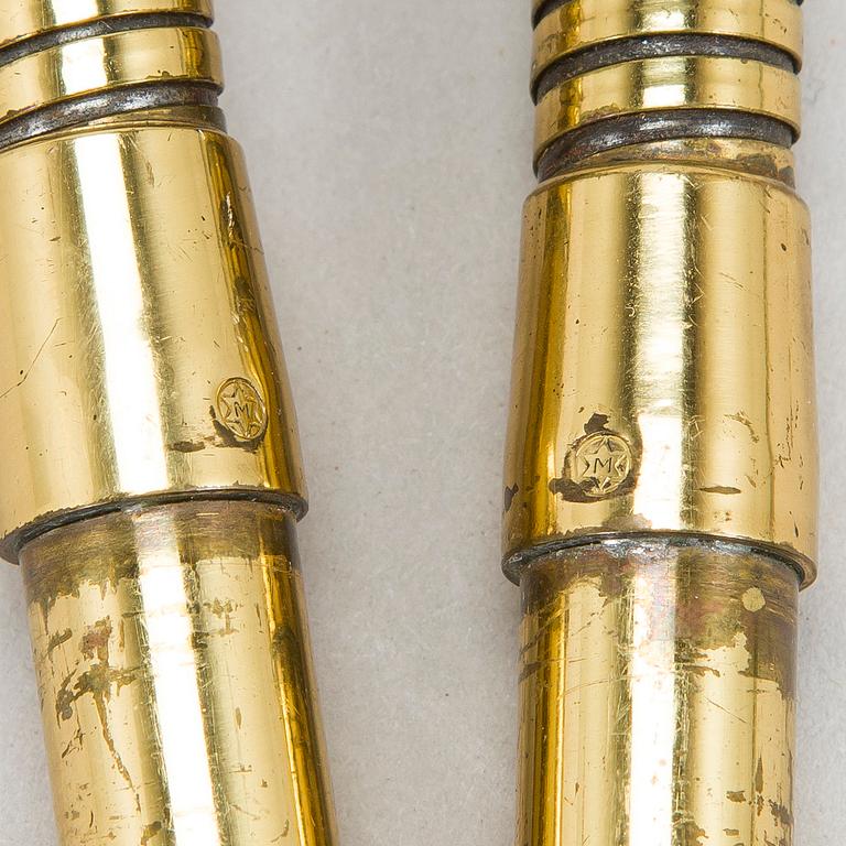 Lisa Johansson-Pape, a pair of 1960's '50-056/2, wall lights for Stockmann Orno.