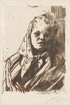 125. Anders Zorn, "Dalecarlian Peasant Woman".