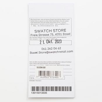 Swatch/Blancpain, Scuba Fifty Fathoms, Arctic Ocean, wristwatch, 42.3 mm.