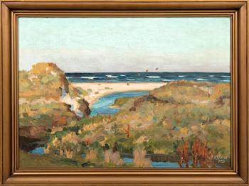 Fritz Kärfve, oil on canvas signed and dated 1920.