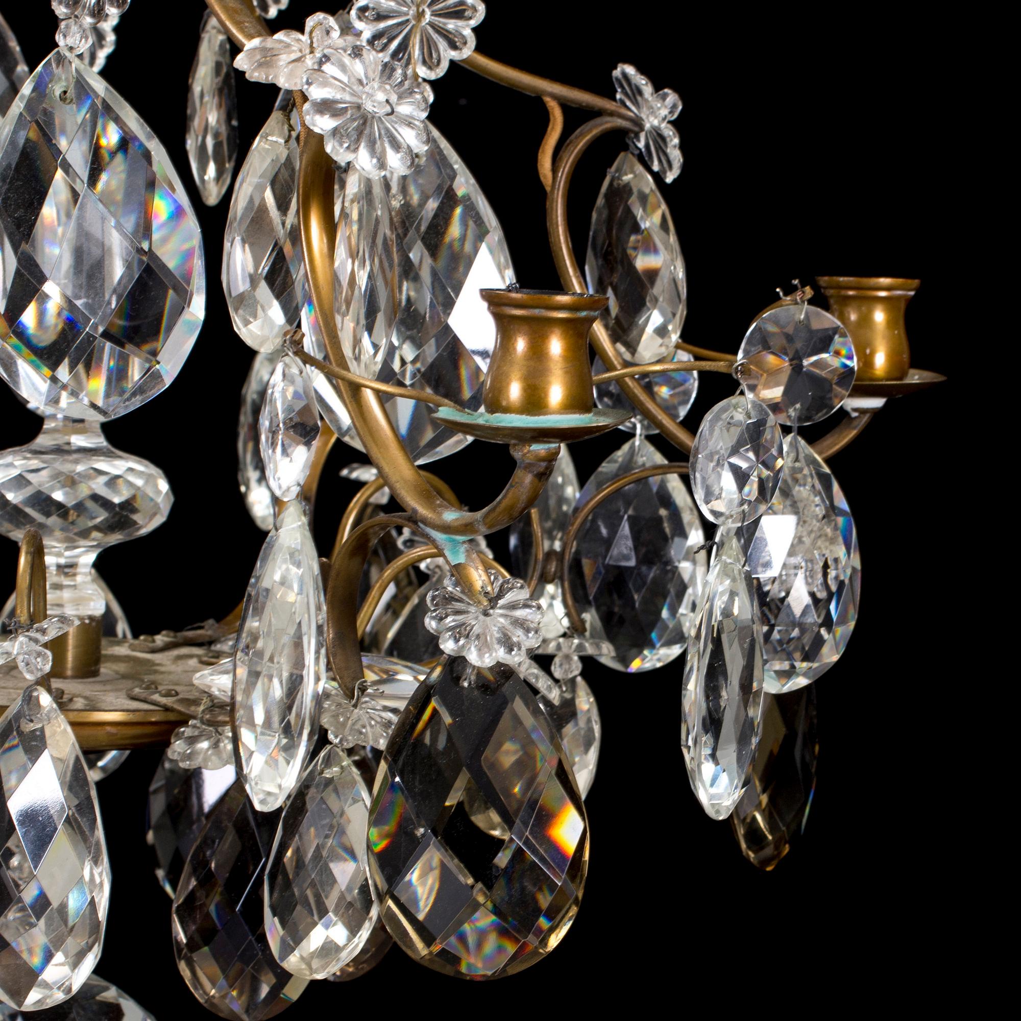 LJUSKRONA, barockstil, omkring 1900-talets mitt.