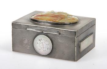 DOSA, silver samt pärlemor, 1900-talets början.