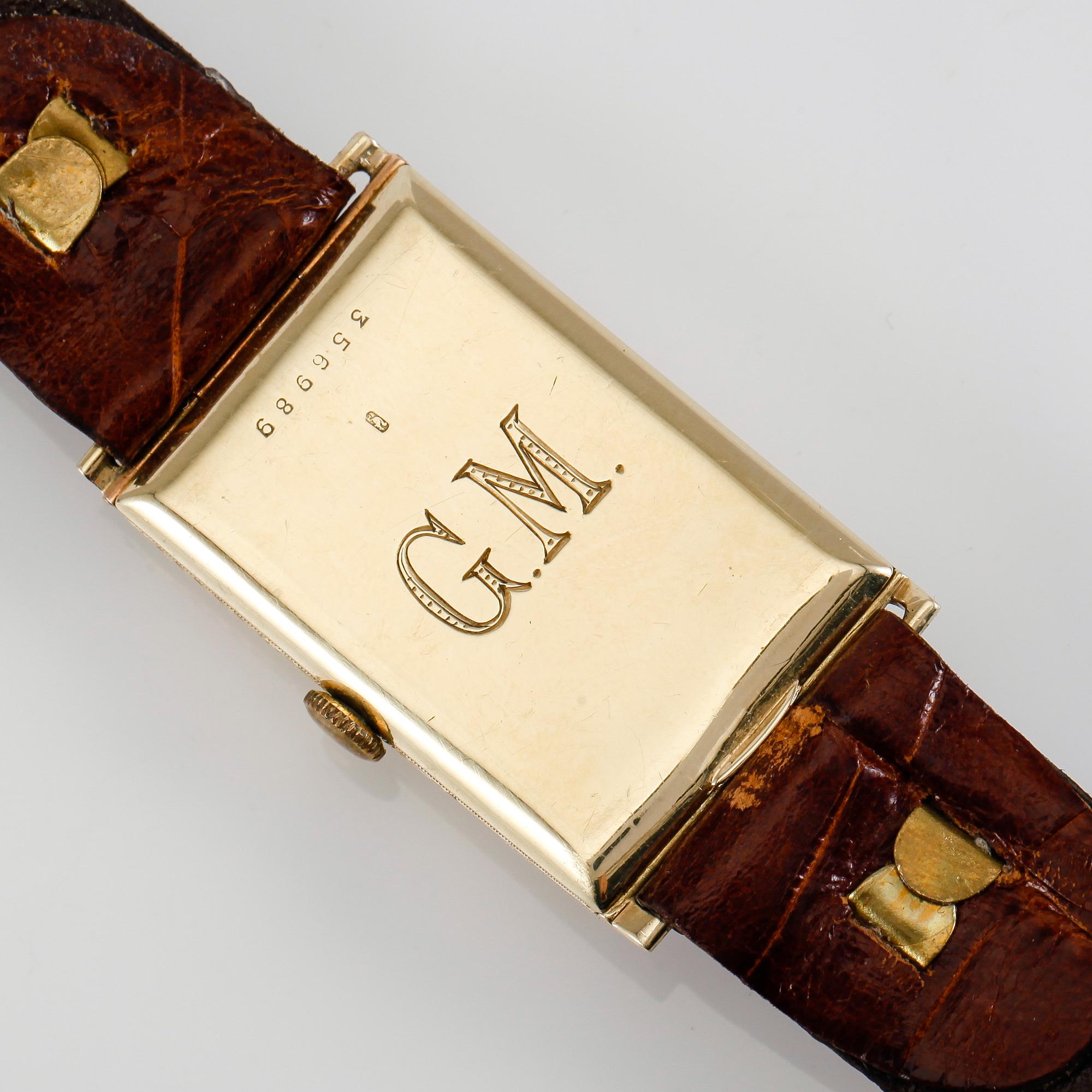 ARMBANDSUR, 14K guld, 1900-talets första hälft.