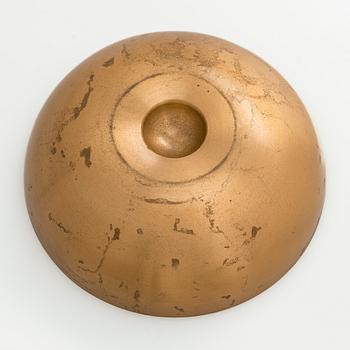 Tapio Wirkkala, Skål, brons, modell TW 476, märkt Design Tapio Wirkkala, Kultakeskus, Made in Finland.