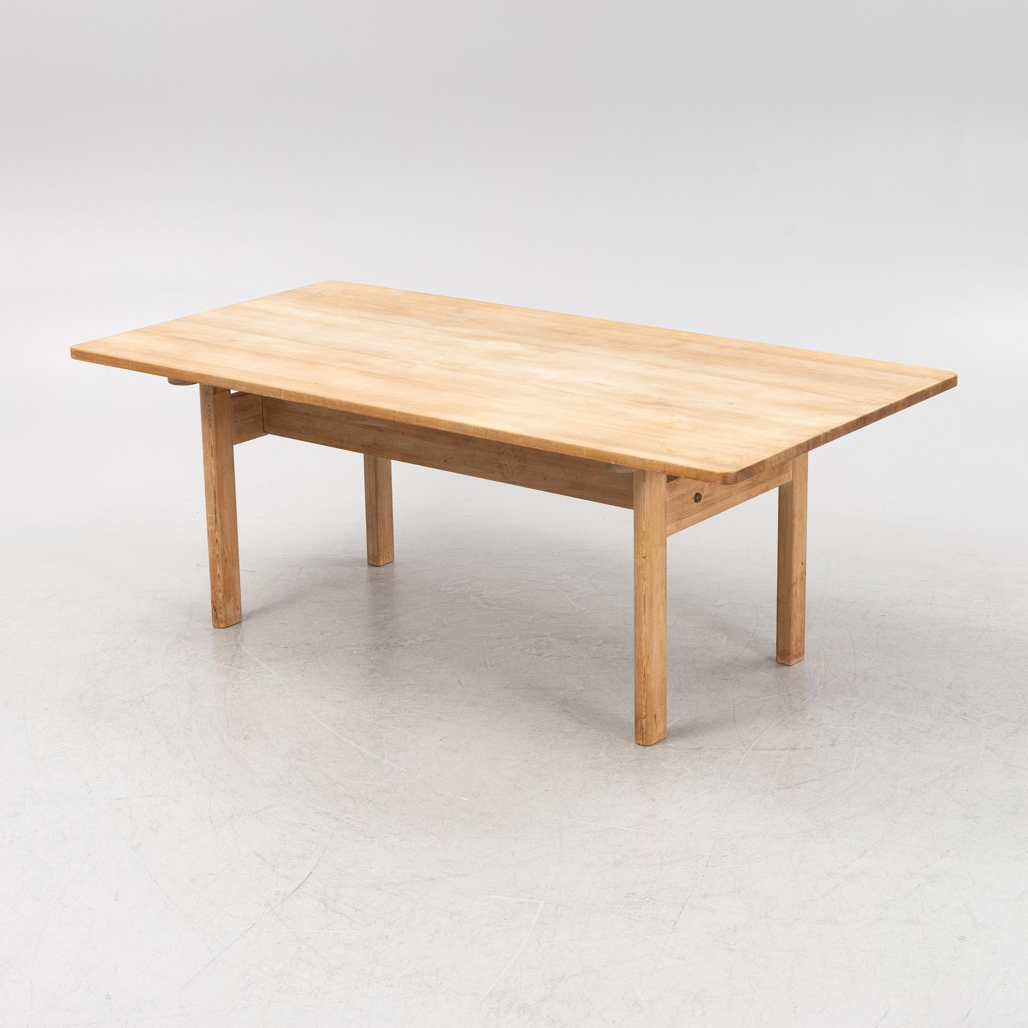 Børge Mogensen, dining table, "Asserbo", Karl Andersson & Söner, second half of the 20th century.