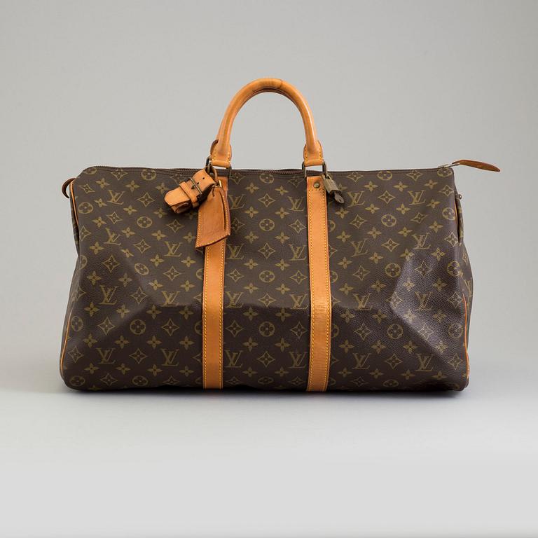 LOUIS VUITTON, a 'Keepall 50' weekend bag.
